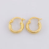 Candongas Vick 0.95g / 1.2cm Oro Amarillo 18K