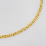 Pulso Chino 1.4g / 19cm / 2.1mm Oro Amarillo 18K