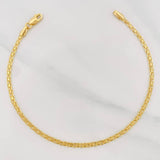 Pulso Chino 1.4g / 19cm / 2.1mm Oro Amarillo 18K