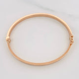 Pulso Aro Tornillo 6.25g / 16cm / 3.94mm Oro Rosa 18K
