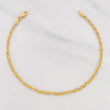 Pulso Morse 2.45g / 18.5cm / 2.32mm Dos Oros Amarillo Blanco 18K