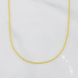 Cadena Militar 3.15g / 50cm / 1.23mm Oro Amarillo 18K