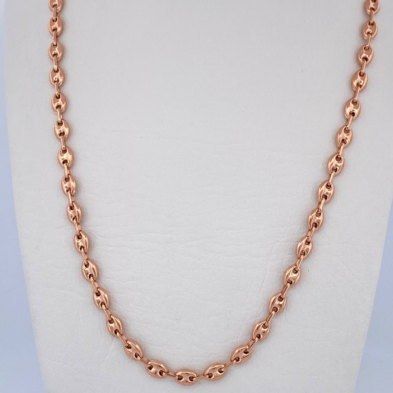 Cadena GC 10.25gr / 61.4cm / 3.7mm Oro Rosa 18K $