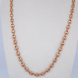 Cadena GC 10.25gr / 61.4cm / 3.7mm Oro Rosa 18K $