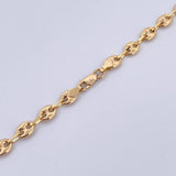 Cadena GC 8gr / 52cm / 4.4mm Oro Amarillo 18K $