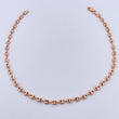 Tobillera GC 3.8gr / 26.2cm / 3.2mm Oro Rosa 18K $