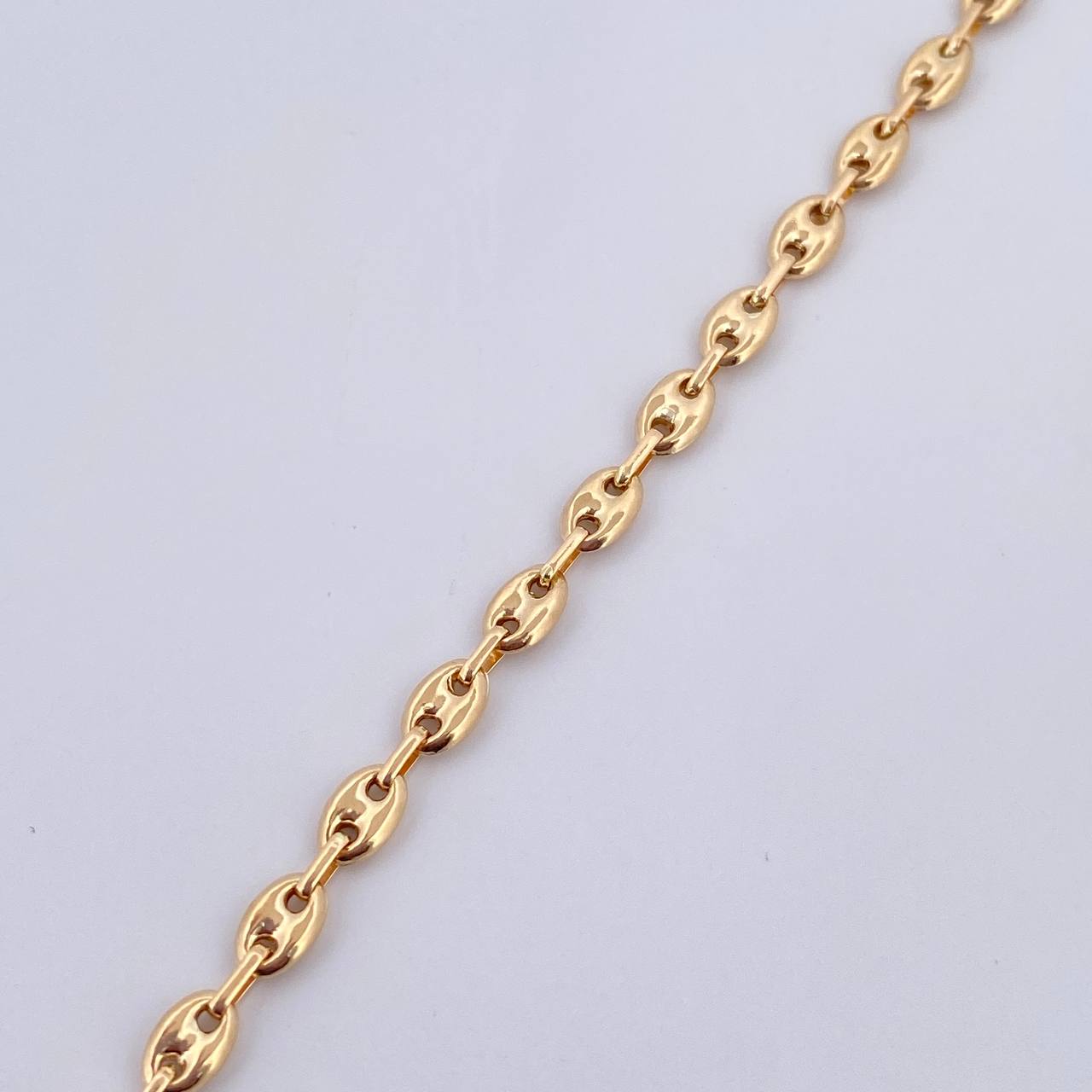 Tobillera GC 3.15gr / 25.4cm / 3.5mm Oro Amarillo 18K $