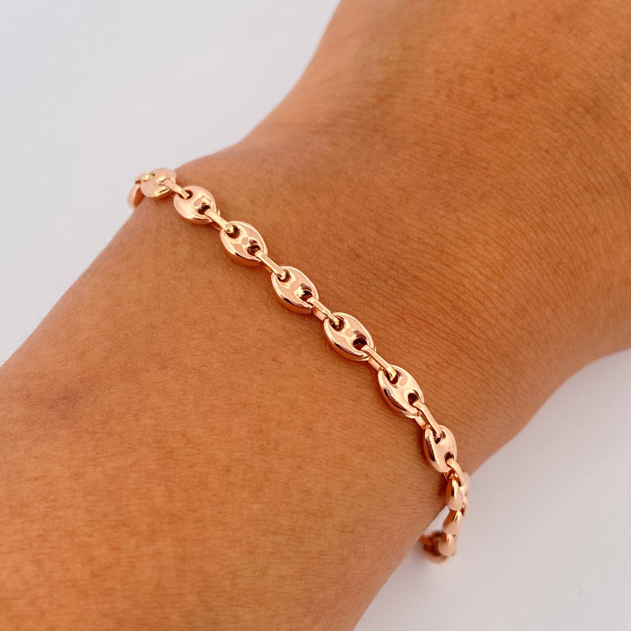 Pulso GC 3.9gr / 22.3cm / 3.8mm Oro Rosa 18K $