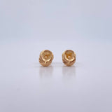 Topos Luna 0.5gr / Diamantados Oro Amarillo 18K $