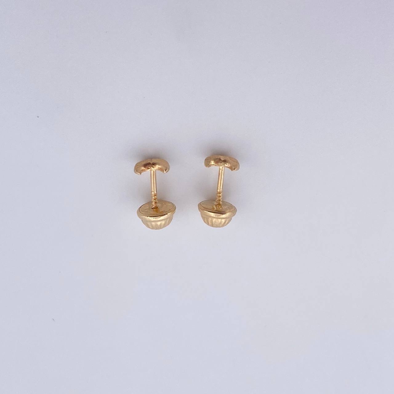 Topos Luna 0.5gr / Diamantados Oro Amarillo 18K $