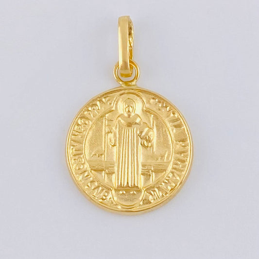 Dije San Benito 1 g / 2.2 cm Oro Amarillo 18K