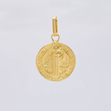 Dije San Benito 0.95 g / 2.2 cm Oro Amarillo 18K