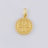 Dije San Benito 0.95 g / 2.3 cm Oro Amarillo 18K