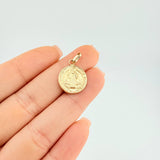Dije San Benito 0.95 g / 2.2 cm Oro Amarillo 18K