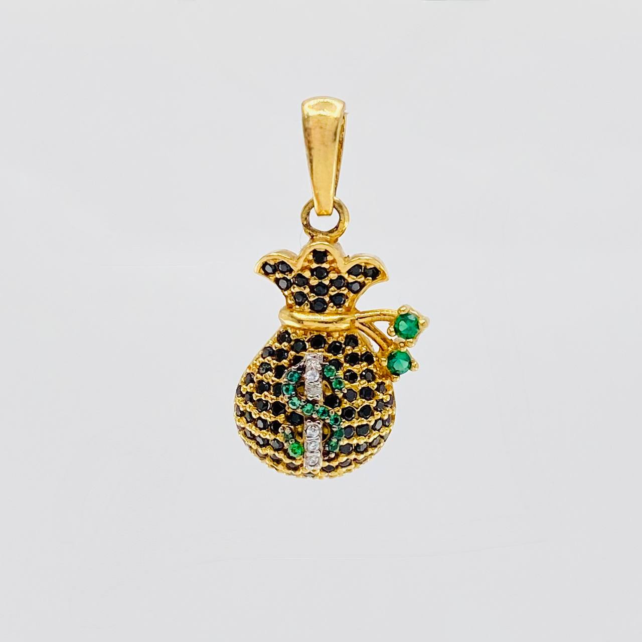 Dije Bolsa De Dinero 2.8 g / 2.5 cm Oro Amarillo 18K