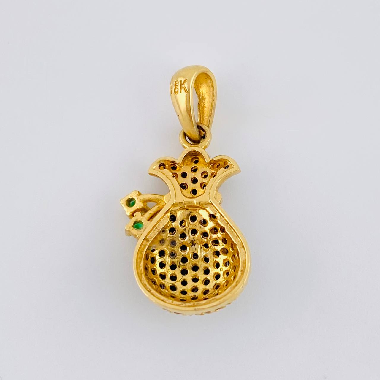 Dije Bolsa De Dinero 2.8 g / 2.5 cm Oro Amarillo 18K