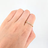 Anillo Gc 0.7gr / T8 3/4 - T9 / 3.2mm Oro Amarillo 18K