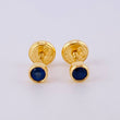 Topos Circulo Zafiros 26Pts0.9gr / 3.6mm Oro Amarillo 18K