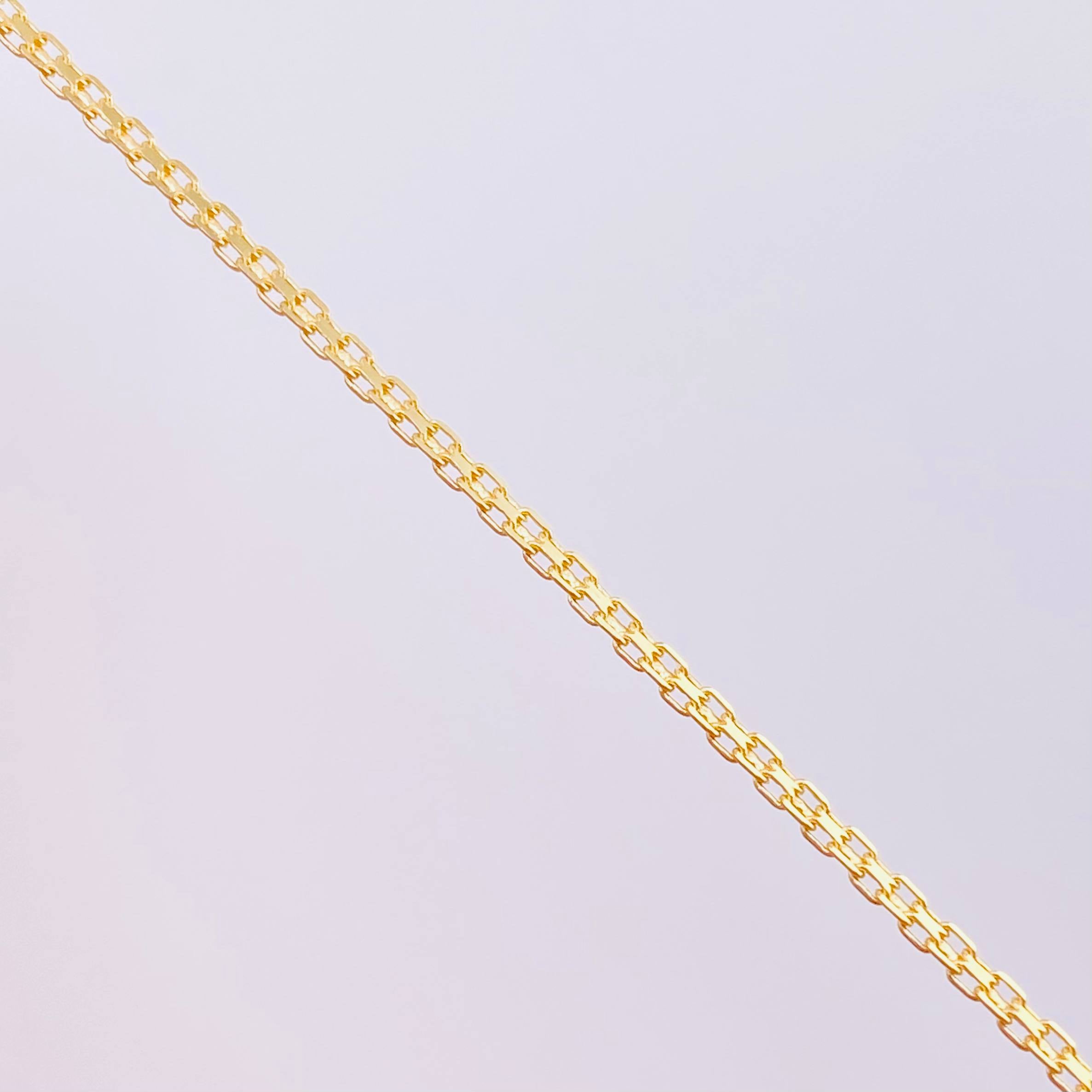Cadena China 4g / 60cm / 1.6mm Oro Amarillo 18K