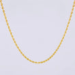 Cadena Lazo 1.7g / 45cm / 1.6mm Oro Amarillo 18K