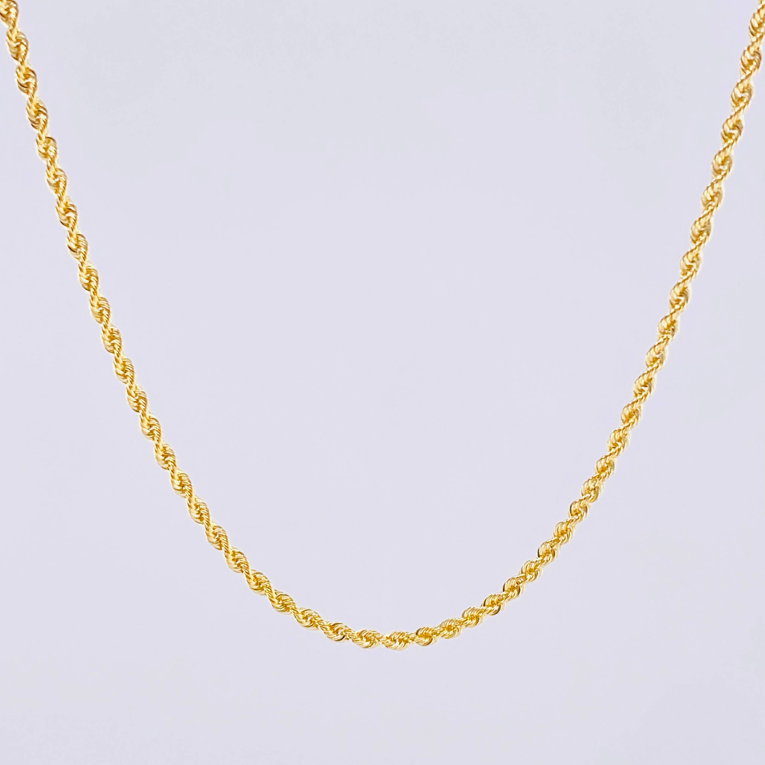 Cadena Lazo 1.75g / 45cm / 1.6mm Oro Amarillo 18K