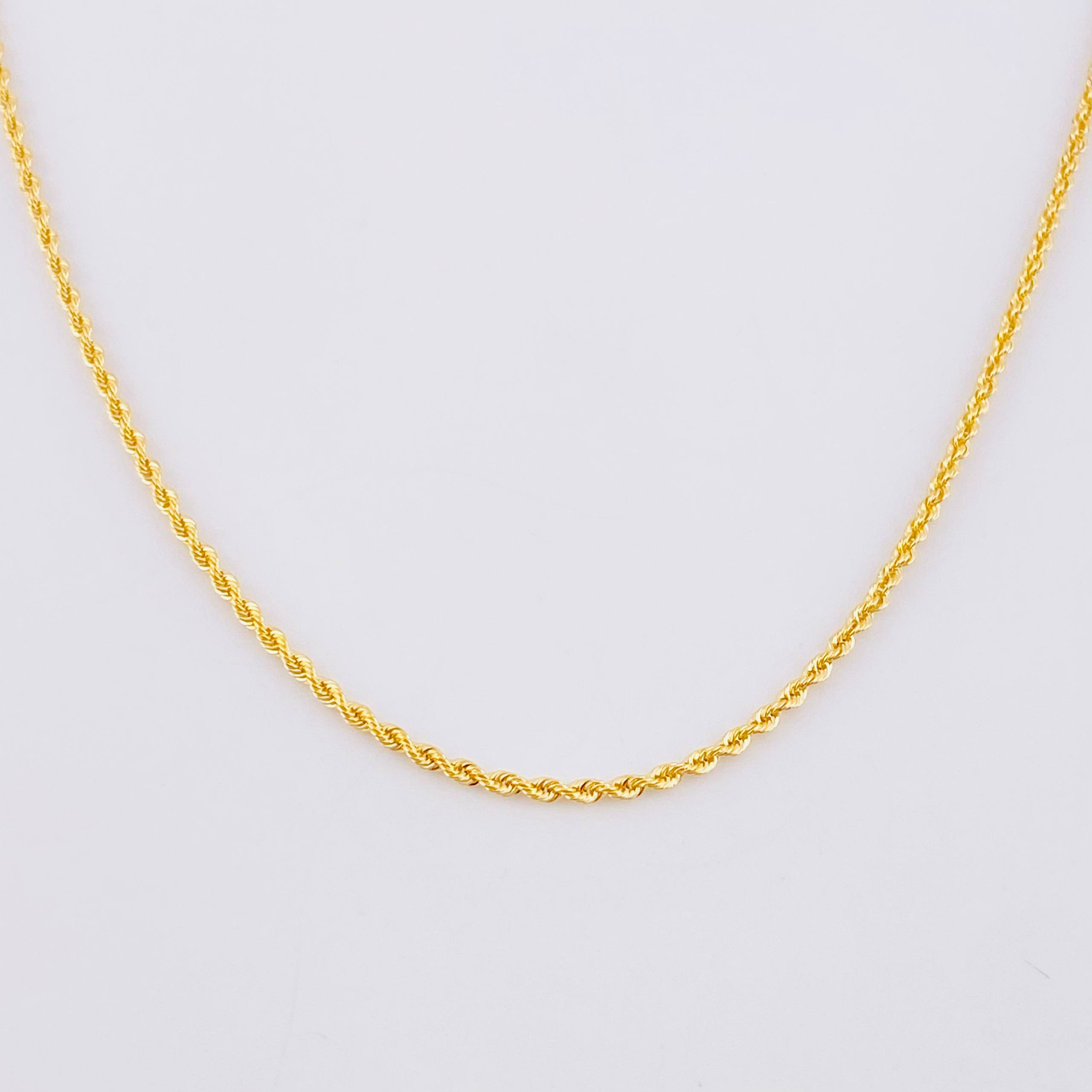 Cadena Lazo 1.75g / 45cm / 1.6mm Oro Amarillo 18K
