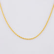 Cadena Lazo 0.9g / 45cm / 1.2mm Oro Amarillo 18K
