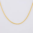 Cadena Lazo 1.3g / 40cm / 1.7mm Oro Amarillo 18K