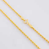 Cadena Lazo 1.7g / 45cm / 1.6mm Oro Amarillo 18K
