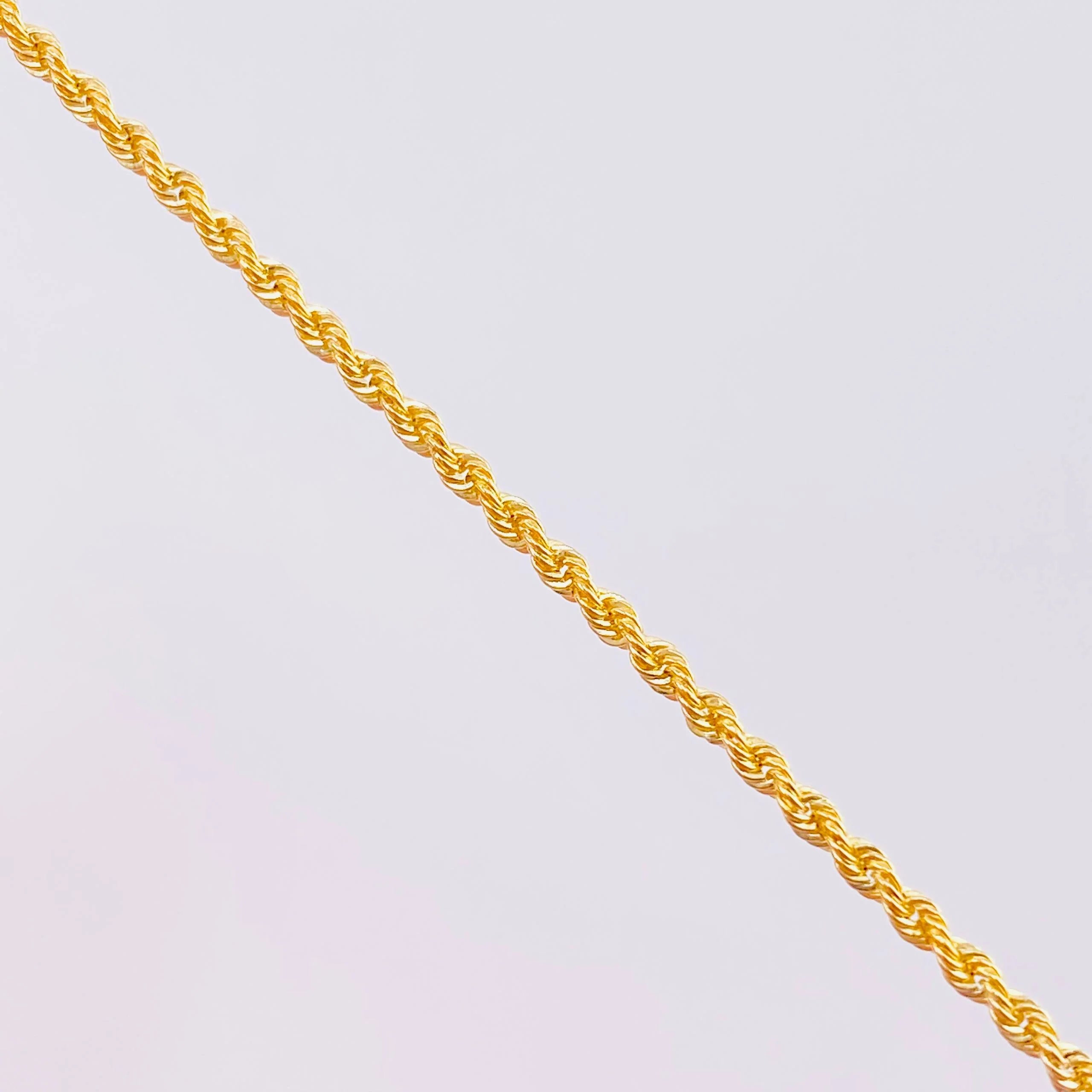 Cadena Lazo 1.05g / 60cm / 1.15mm Oro Amarillo 18K