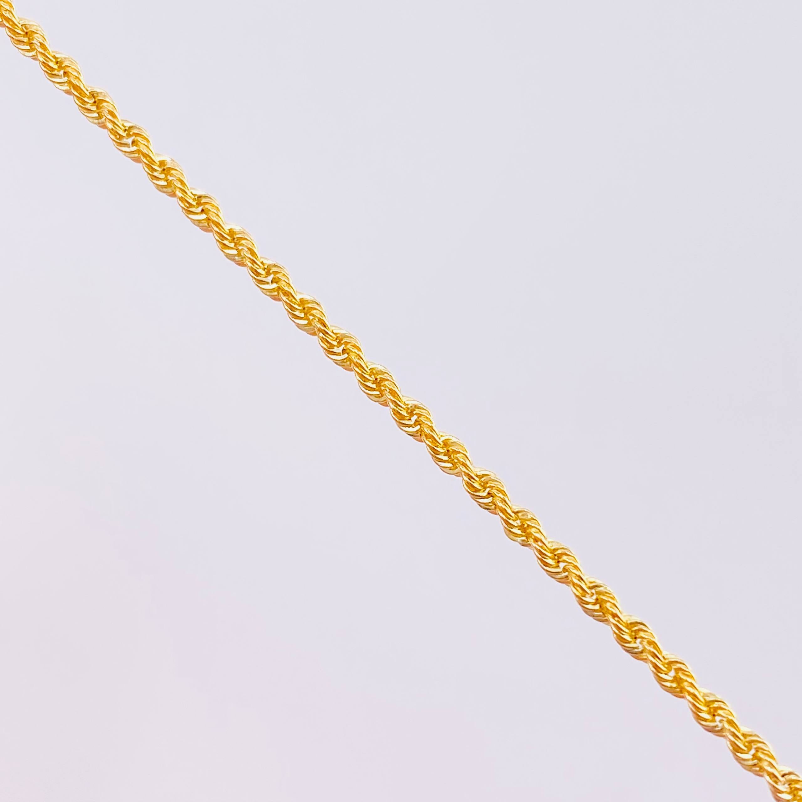 Cadena Lazo 1.75g / 45cm / 1.6mm Oro Amarillo 18K
