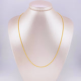 Cadena Lazo 2.65g / 50cm / 1.9mm Oro Amarillo 18K