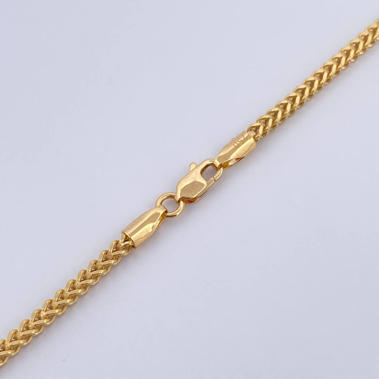 Cadena Franco 8.5gr / 60cm / 2mm Oro Amarillo +3 18K &