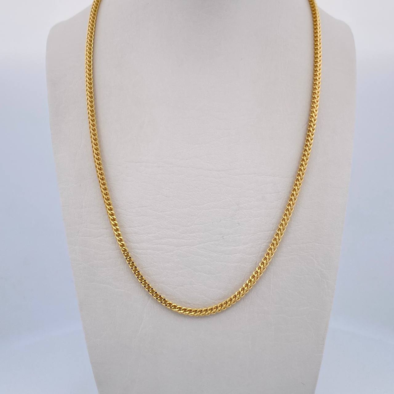 Cadena Franco 8.5gr / 60cm / 2mm Oro Amarillo +3 18K &