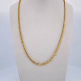 Cadena Franco 8.5gr / 60cm / 2mm Oro Amarillo +3 18K &