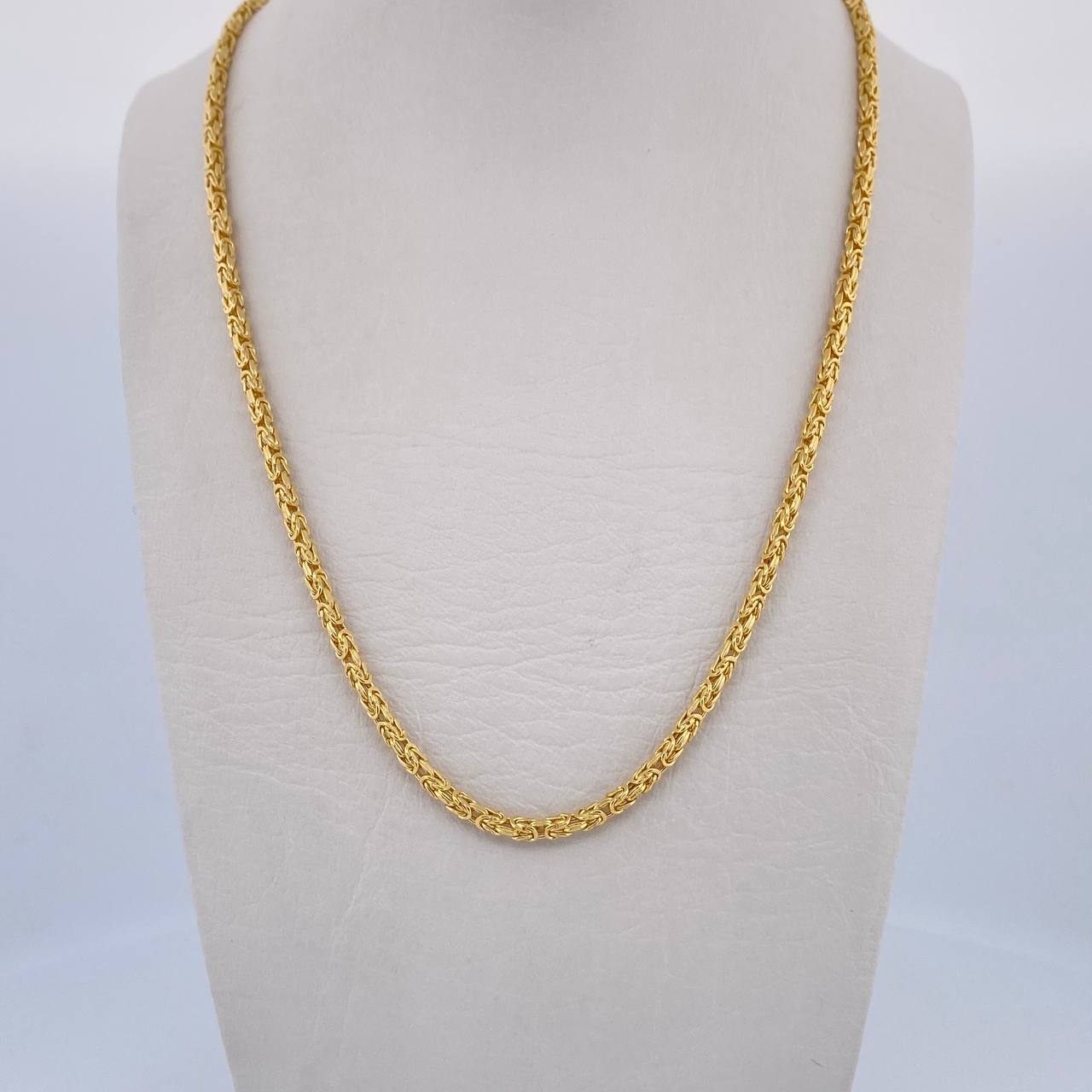 Cadena Peruana 8.3gr / 55.4cm / 2.1mm Oro Amarillo +3 18K &
