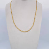 Cadena Cubana 4.05gr / 60.2cm / 2mm Oro Amarillo +0 18K &