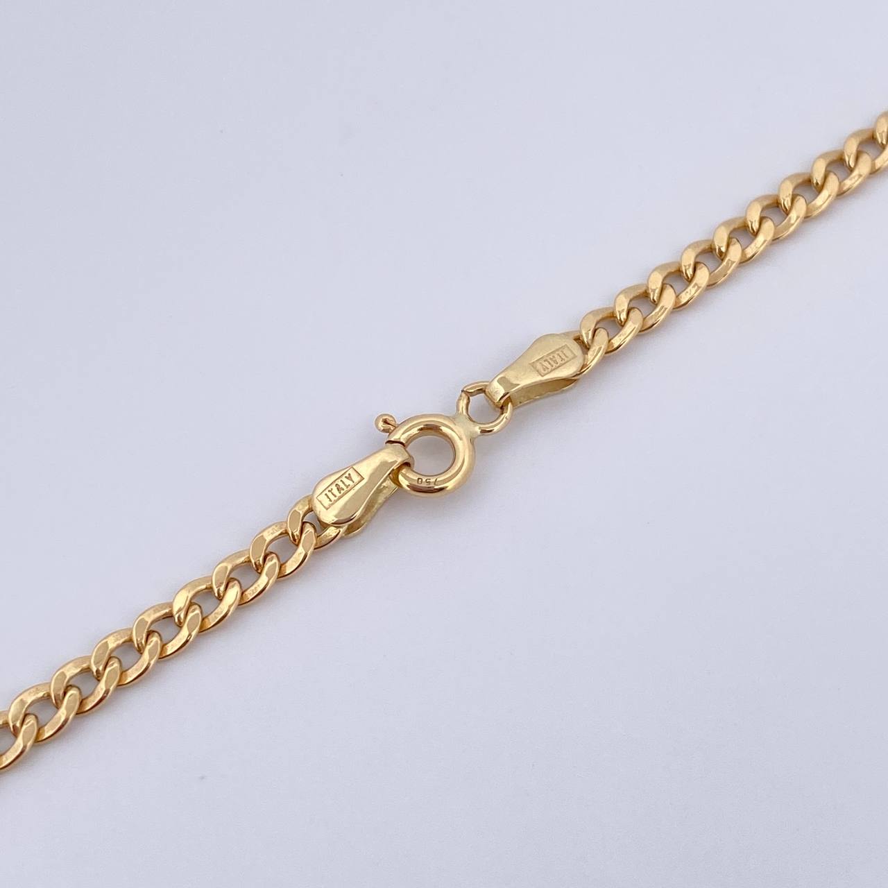 Cadena Cubana 6.6gr / 60.4cm / 2.7mm Oro Amarillo +0 18K &
