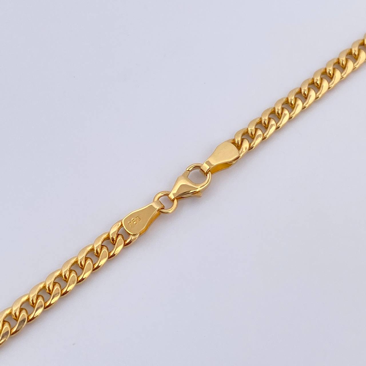 Cadena Cubana 8.85gr / 55cm / 3.5mm Oro Amarillo +0 18K &