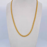 Cadena Cubana 8.85gr / 55cm / 3.5mm Oro Amarillo +0 18K &