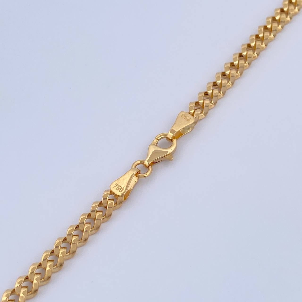 Cadena Cubana 11.25gr / 60cm / 3.7mm Oro Amarillo +0 18K &