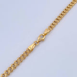 Cadena Cubana 11.25gr / 60cm / 3.7mm Oro Amarillo +0 18K &