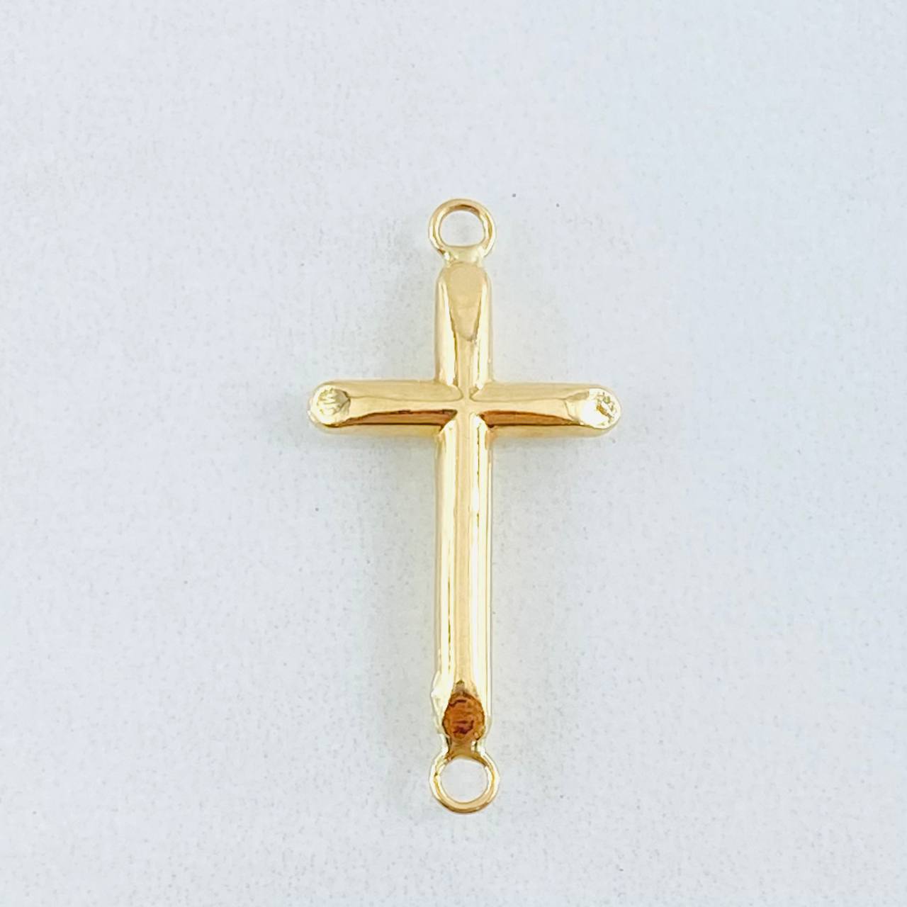 Herraje Cruz 0.55gr / 3.7cm / Oro Amarillo 18K