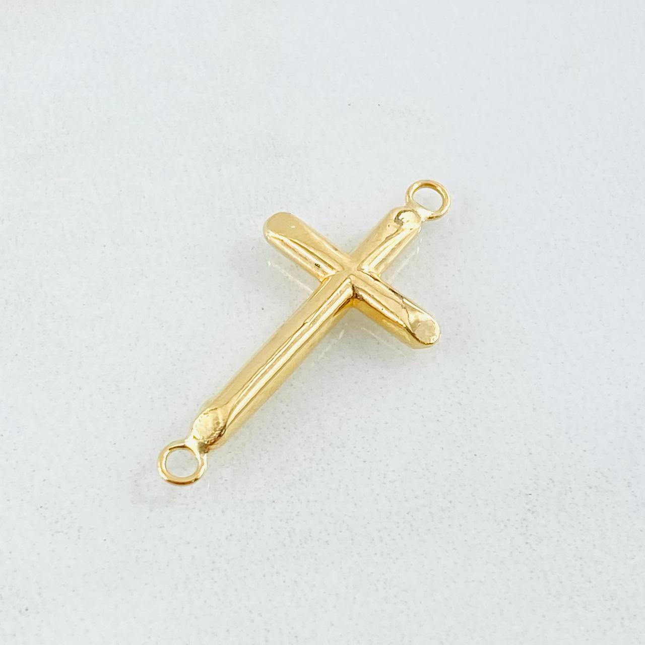 Herraje Cruz 0.55gr / 3.7cm / Oro Amarillo 18K
