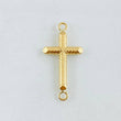 Herraje Cruz 0.85gr / 3.7cm / Oro Amarillo 18K