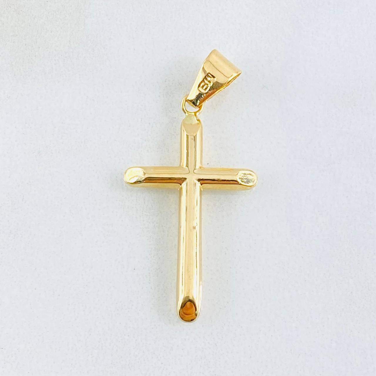 Dije Cruz 0.85gr / 3.5cm / Oro Amarillo 18K ©