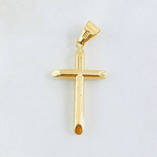 Dije Cruz 0.85gr / 3.5cm / Oro Amarillo 18K ©
