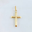 Dije Cruz 1.1gr / 3.5cm / Oro Amarillo 18K