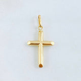 Dije Cruz 1.1gr / 3.5cm / Oro Amarillo 18K