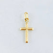 Dije Cruz 0.6gr / 2.3cm / Oro Amarillo 18K ©